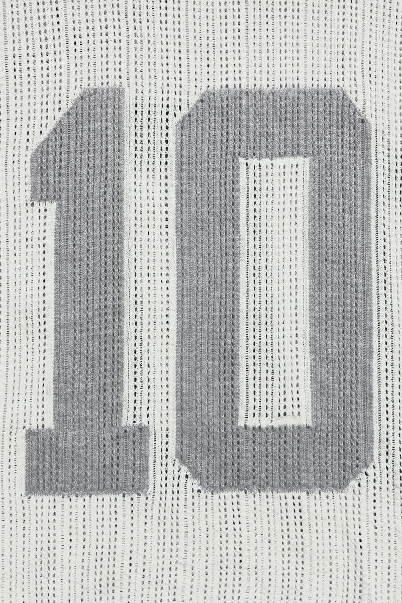 KNIT TEE JERSEY WHITE - Image 6