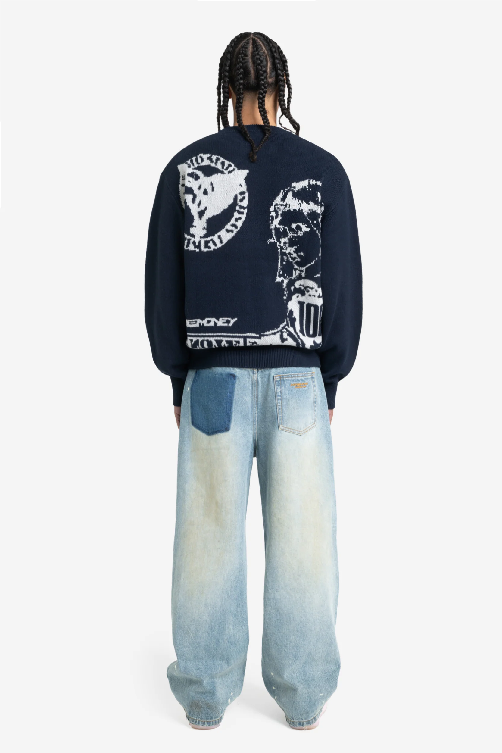 MORE BLESSINGS KNIT NAVY - Image 7