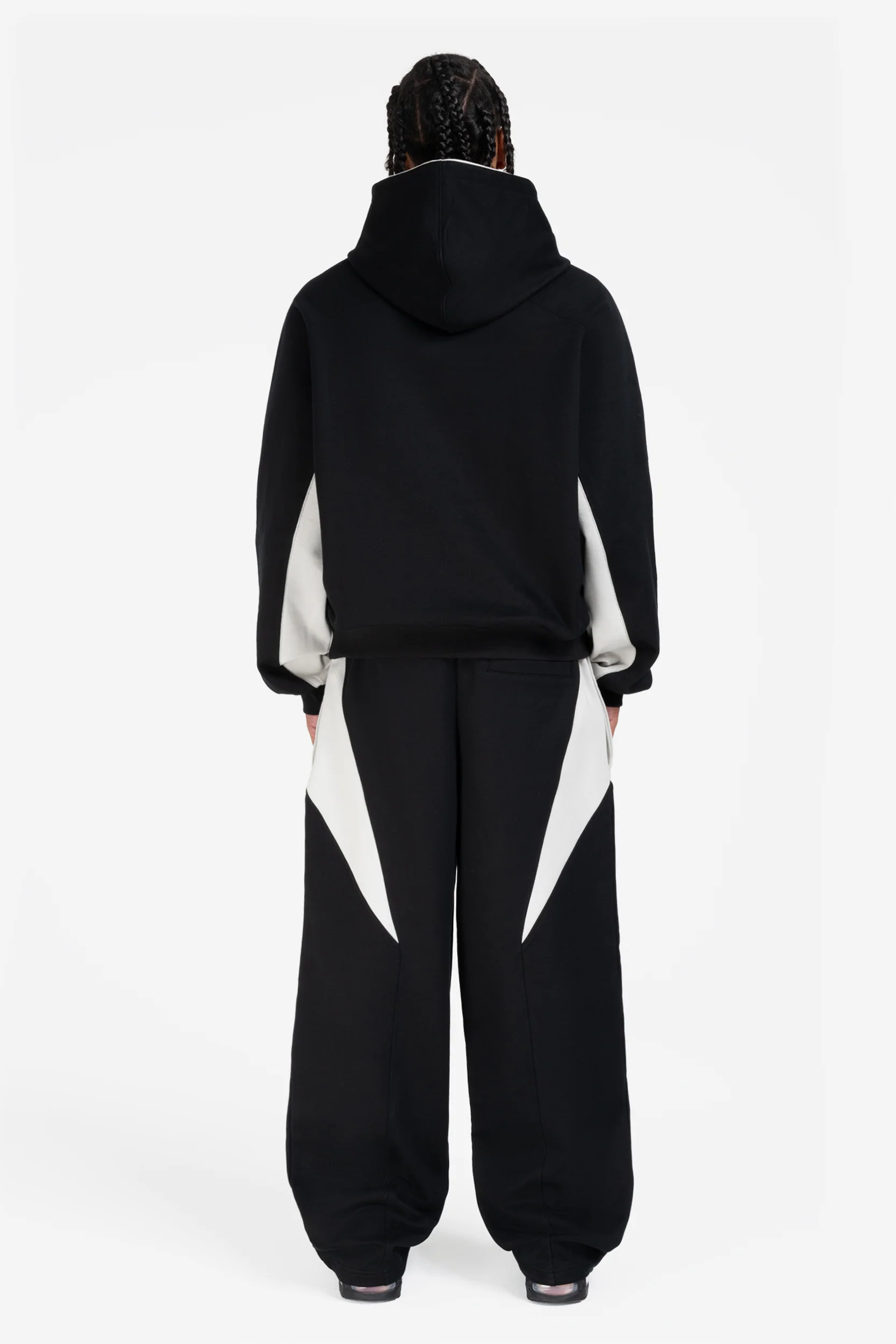 PANEL HOODIE BLACK - Image 6