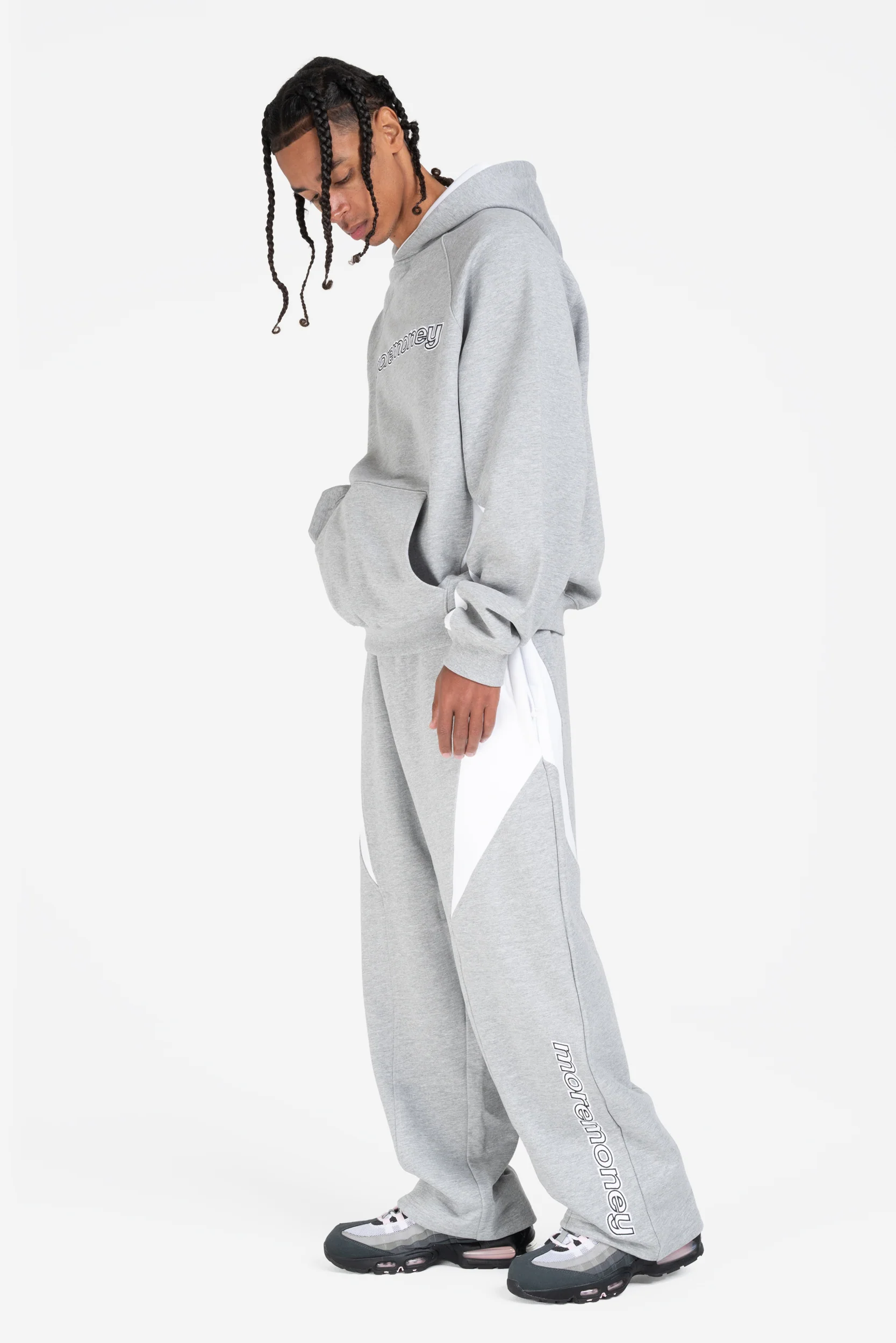 PANEL JOGGER GREY MELANGE - Image 4