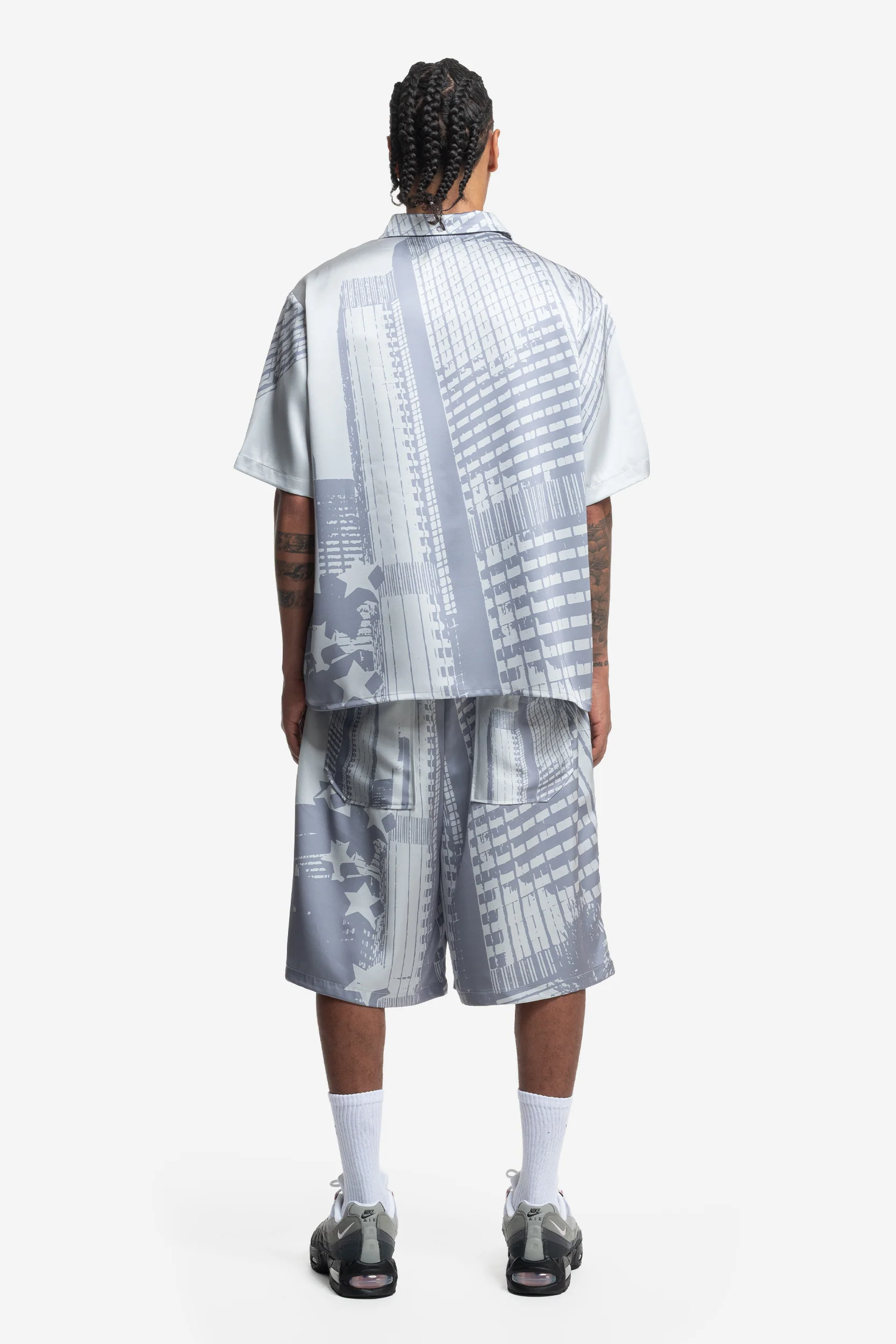 SATIN SHORTS WHITE - Image 5