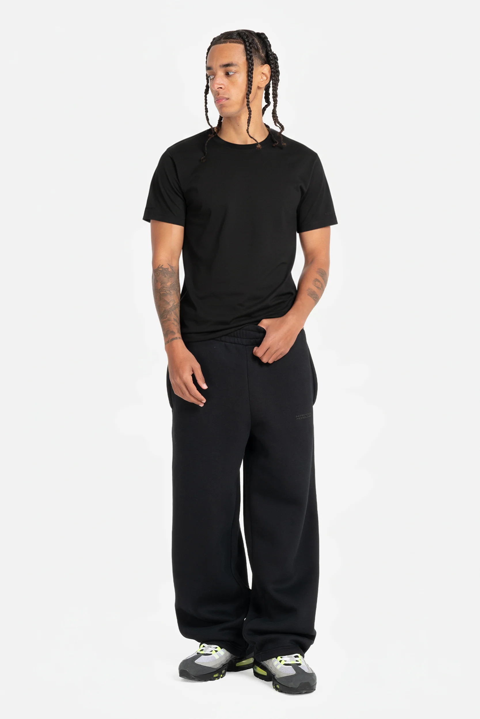 SLIM FIT TEE BLACK (2-PACK) - Image 3